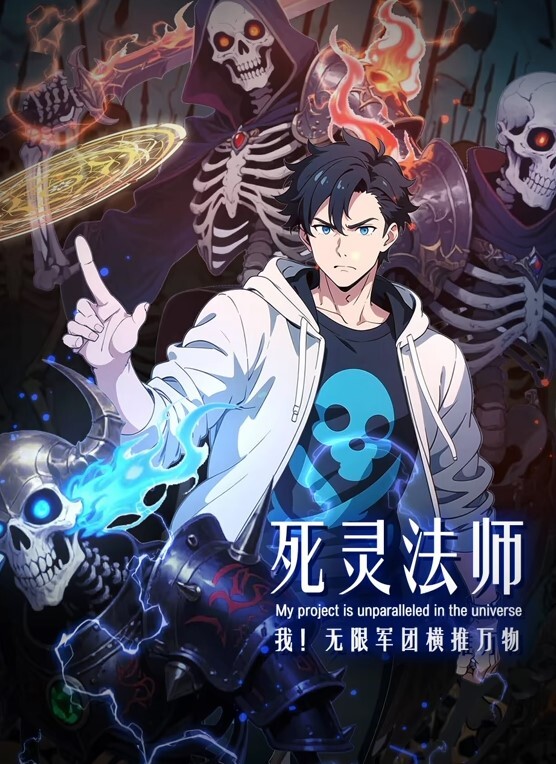 死灵法师：我！无限军团横推万物动态漫画