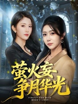 萤火妄争月华光